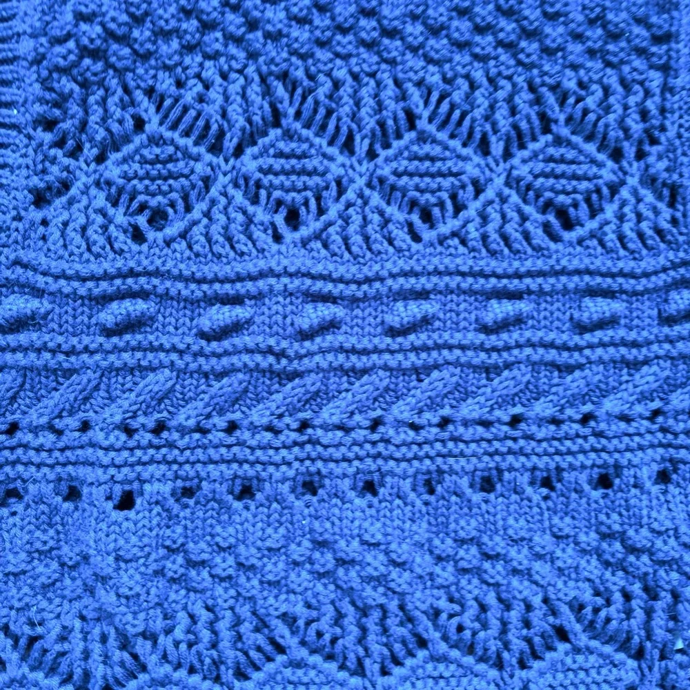 Madewell Deep Blue Knit Sweater Vest - Picture 3 of 4